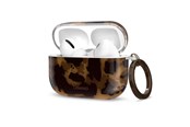 Telefon - Pokrowiec i etui - Tech-Protect Lamano Case for AirPods Pro 3 - Black & Brown - 5906302335398