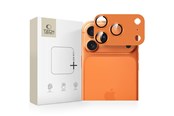 Telefon - szkło ochronne - Tech-Protect Camfull Fit+ Lens Glass for iPhone 17 Pro Max - Orange - 5906302335534
