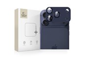 Telefon - szkło ochronne - Tech-Protect Camfull Fit+ Lens Glass for iPhone 17 Pro Max - Navy Blue - 5906302335541