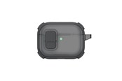 Telefon - Inne akcesoria - AmazingThing Titan Pro Mag Case Clear for AirPods Pro 3 - Black - APRO3TPBK