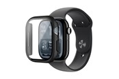 Smartwatch - akcesoria - AmazingThing Radix Glass Screen Protector with Case for Apple Watch Series 11 42mm - Black - AIW42RBK