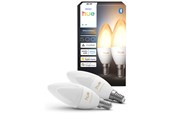 Inteligentny dom - Philips Hue B39 Candle - E14 bulb - White ambiance  - 2 pack - 929004295602