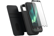 Telefon komórkowy - Doro Aurora A11 Plus 64GB/4GB - Graphite (A11 Incl. Wallet Case & Protective Glass) - 8961