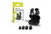 Słuchawki, zestaw słuchawkowy - Mobile Origin EA1 Sleeping Earplugs 32 dB - Black - MO-SEP-EA1