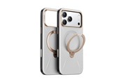 Telefon - Pokrowiec i etui - Torras Ostand Q3 Vegskin - pearl gray - iPhone 17 Pro Max - X00FX2424