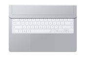 Klawiatura - Samsung EF-DX935 - keyboard - with trackpad - silver Input Device - Klawiatury - Srebrny - EF-DX935BSEGDE