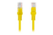 Kabel sieciowy - Lanberg patch cable - yellow RAL 1016 - Żółty - PCU6-20CC-0300-Y
