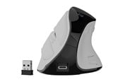 Myszka - Natec EUPHONIE PRO - vertical mouse - 2.4 GHz Bluetooth 5.0 USB - white - Vertical mouse - Optyczny - 9 - Biały - NMY-2378
