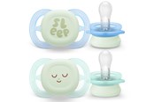 Akcesoria dla niemowląt - Philips Avent Pacifier ultra start Nighttime - SCF075/18