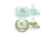 Akcesoria dla niemowląt - Philips Avent Pacifier ultra soft Nighttime - SCF094/01