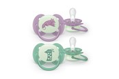 Akcesoria dla niemowląt - Philips Avent Pacifier ultra soft Nighttime - SCF094/04