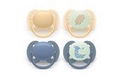 Akcesoria dla niemowląt - Philips Avent Pacifier ultra soft dag og nat - SCF094/10