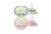 Akcesoria dla niemowląt - Philips Avent Pacifier ultra air nighttime - SCF376/29