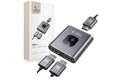 USB hub - Tech-Protect HB07 HUB Adapter 2in1 HDMI 4K 60HZ - Grey USB hub - 3 - Szary - 5906302360949