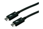 Kable FireWire, ThunderBolt  - Roline - Thunderbolt cable - Thunderbolt 4 to Thunderbolt 4 - 50 cm - 11.02.9043