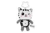 Zabawki dla niemowlat - Akuku Plush hanging toy CAT - A0658