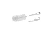 Akcesoria dla niemowlat - Akuku Bottle cups and nipple brush / WHITE - A0338