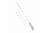 Akcesoria dla niemowlat - Akuku Straw and pipe brush set / GREY - A0344
