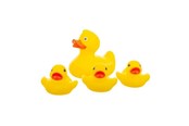 Akcesoria dla niemowlat - Akuku Bath toys DUCKS (4 pcs) - A0162