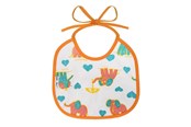 Akcesoria dla niemowlat - Akuku Baby small bib with tie - A1640