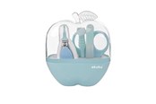 Akcesoria dla niemowląt - Akuku Baby care set APPLE CASE BLUE - A0043