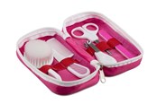 Akcesoria dla niemowlat - Akuku Baby grooming kit PINK - A0458