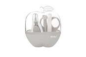 Akcesoria dla niemowlat - Akuku Baby care set APPLE CASE GREY - A0473