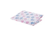 Akcesoria dla niemowlat - Akuku PEVA Changing mat 55 x 70 cm BLUE-PINK OWLS - A0254