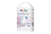 Akcesoria dla niemowlat - Akuku Disposable hygienic underpad 60 x 90 cm (10 pcs) - A0501
