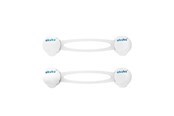 Akcesoria dla niemowlat - Akuku Safety lock (2pcs) / white long - A0650