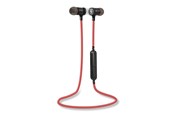 Słuchawki, zestaw słuchawkowy - Ferrari FESEPRCB Bluetooth Wireless Headphones - Red/Black - 3700740399170