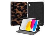 Tablet - pokrowce i etui - Tech-Protect  Lamano Case for iPad 10.9" 10 / 2022 / 11" 11 / 2025 - Brown & Black - 5906302335916