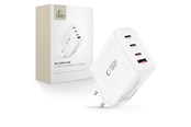 Telefon - Adapter i Ładowarka - Tech-Protect NC140W-GAN 4-Ports 140W AC Charger - White - 5906302335947