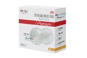 Akcesoria dla niemowlat - Akuku Disposable breast pads PREMIUM (30 pcs) - A0354