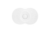 Akcesoria dla niemowlat - Akuku Silicone nipple protectors in case size M (2 pcs) - A0698