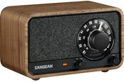 Radio DAB i budzik - Sangean WR-8 AM/FM/Bluetooth Radio Vintage Walnut - AM/FM - Mono - Orzech włoski - A500545
