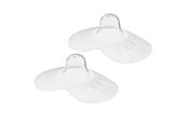 Akcesoria dla niemowlat - Akuku Silicone nipple protectors in case size L (2 pcs) - A0699