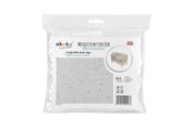 Akcesoria dla niemowlat - Akuku Mosquito net for crib WHITE - A0447