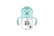 Akcesoria dla niemowlat - Akuku Non-spill training cup with weighted straw MINT - A0033