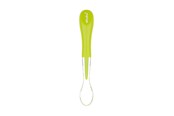 Akcesoria dla niemowlat - Akuku Silicone spoon GREEN - A0129