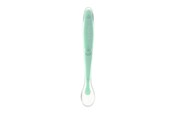 Akcesoria dla niemowlat - Akuku Soft silicone spoon MINT - A0416