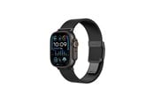 Smartwatch - akcesoria - AmazingThing Titan Premium Metal Band for AppleWatch 38/40/41/42/44/45/46/49 mm - Black - TSL46BK