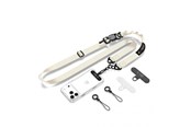 Telefon - Inne akcesoria - Tech-Protect C9S Rope Crossbody Phone Lanyard - Beige - 5906302339662