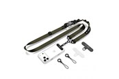 Telefon - Inne akcesoria - Tech-Protect C9S Rope Crossbody Phone Lanyard - Green - 5906302339679