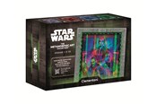 Puzzle - Clementoni Puslespil Star Wars - Ep.I-II-I - Metamorphic Art Collection 520 Brikker Podłoga - 35161