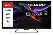Telewizor - Sharp 43" Telewizor LED 4K 43HR7265E 43" LED-backlit LCD TV - QLED - 4K - 43HR7265E