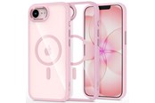 Telefon - Pokrowiec i etui - Tech-Protect Magmat MagSafe Case for iPhone 16e / 17e - Clear Pink - 5906302339754