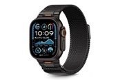 Smartwatch - akcesoria - Tech-Protect  Milano Vanguard Bracelet for Apple Watch (44 / 45 / 46 / 49 mm) - Black - 5906302339846