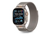 Smartwatch - akcesoria - Tech-Protect Milano Vanguard Bracelet for Apple Watch (44 / 45 / 46 / 49 mm) - Titanium - 5906302339853