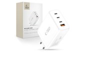 Telefon - Adapter i Ladowarka - Tech-Protect NC240W-GaN 4-Ports 240W AC Charger - White - 5906302352371
